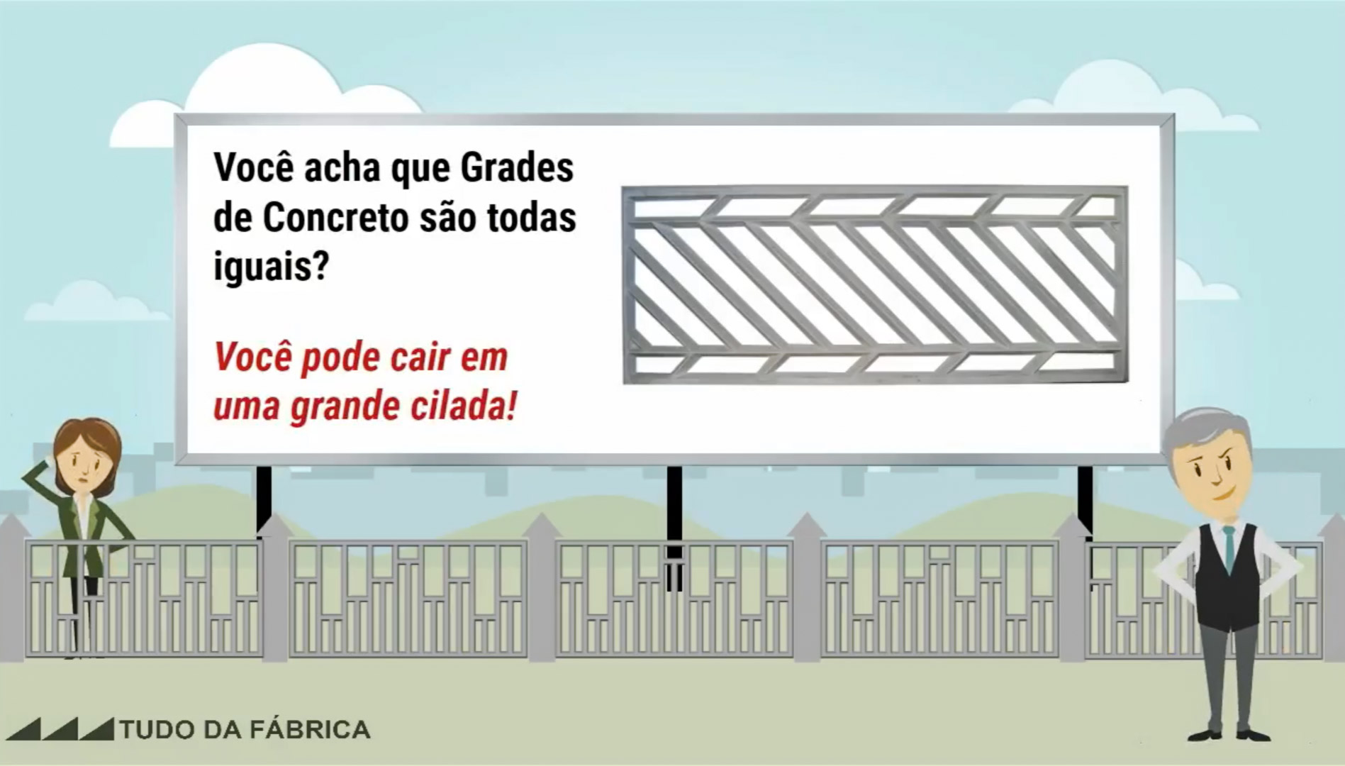 Cuidado com as Grades de Concreto que você compra